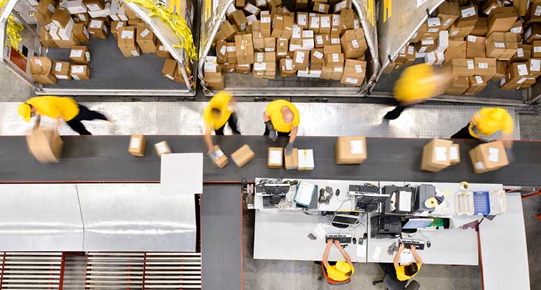 busy delivery warehouse online delivery increase sales
