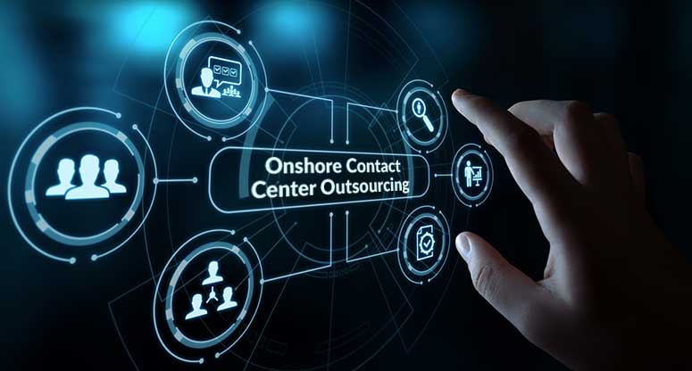 illustration of the benefits of onshore contact center outsourcing