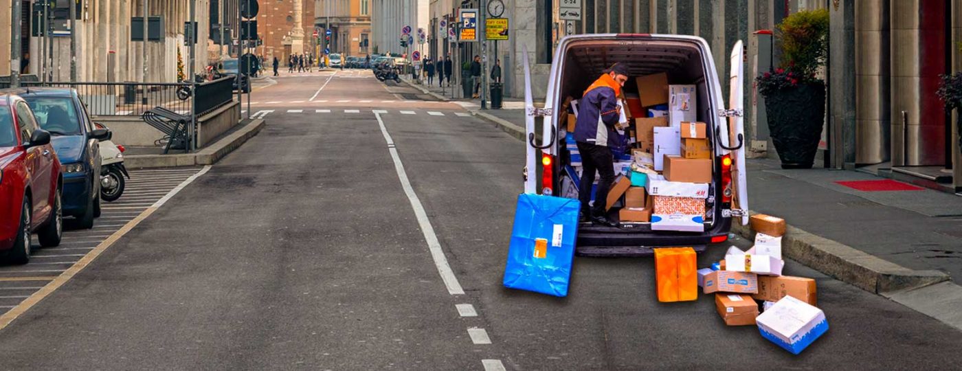 high levels of delivery being made due to high retail order black Friday and cyber Monday