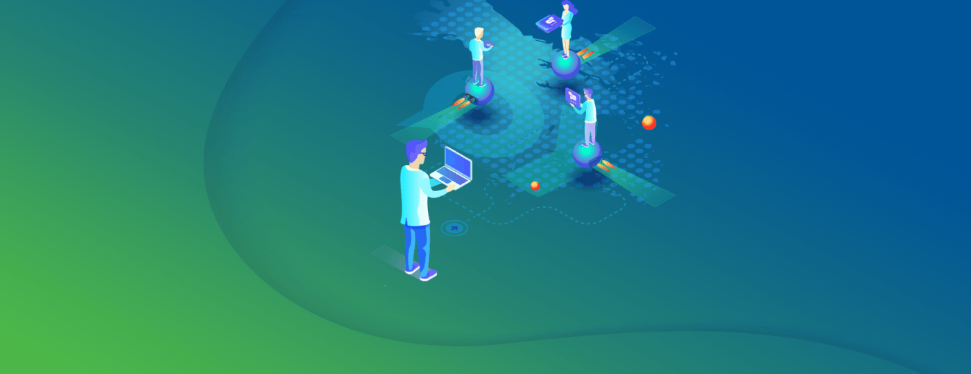 illustration of business process outsourcing for on demand contact center solutions