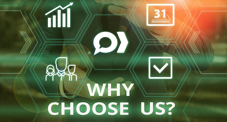 why choose us for as your business partner