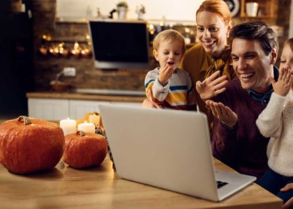 on demand contact center solutions for families using video chat to connect with loved ones