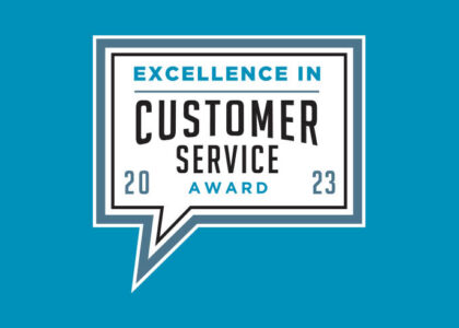 Business Intelligence Group Award in Excellence in Customer Service 2023 logo
