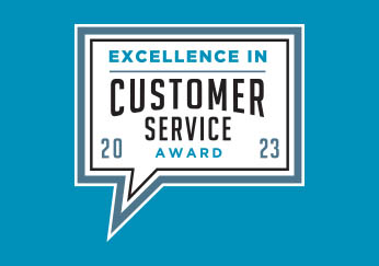 Business Intelligence Group Award in Excellence in Customer Service 2023 logo