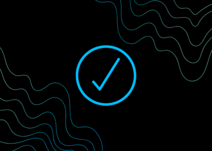 Checkmark in a circle